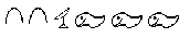 Egyptian numeral with 2 hells, 1 lotus flower, and 3 Polliwogs